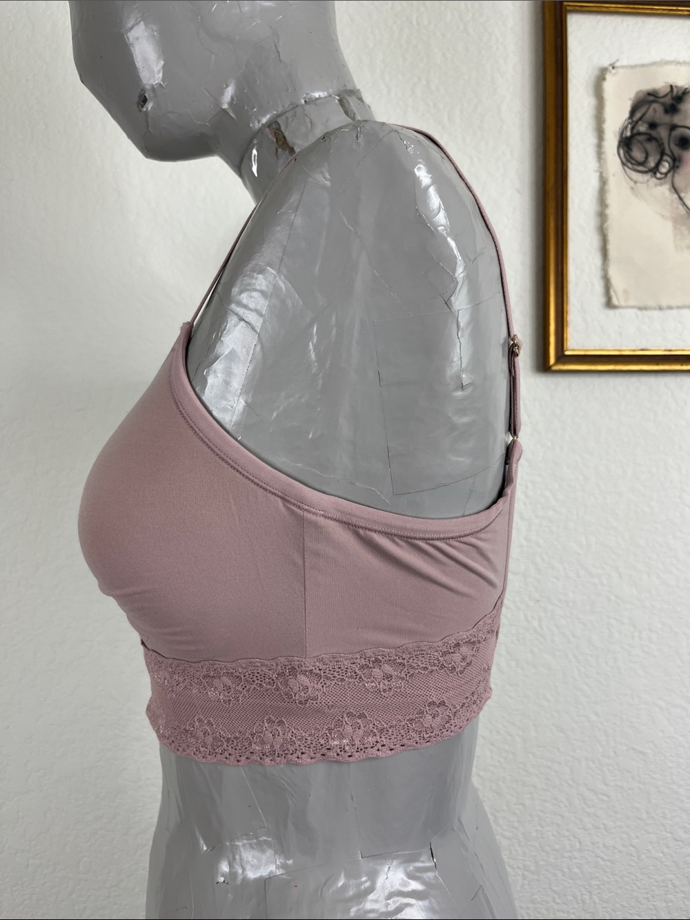 Natori Bliss Perfection Contour Soft Cup Bra Mauve - Picture 2 of 6
